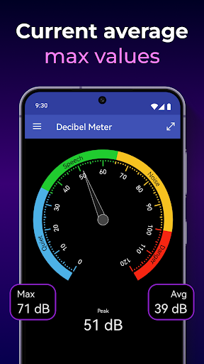 Captura de pantalla de Sonometro Medidor de Decibeles