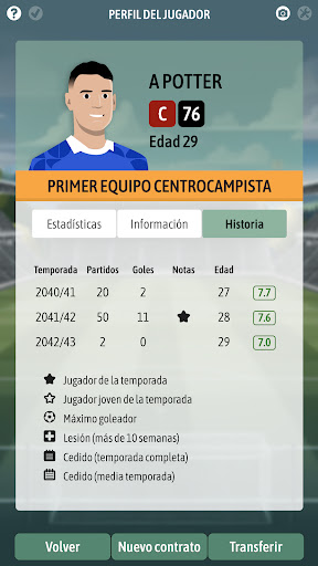 Captura de pantalla de Football Chairman Pro 2