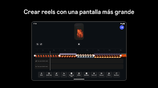 Captura de pantalla de Instagram