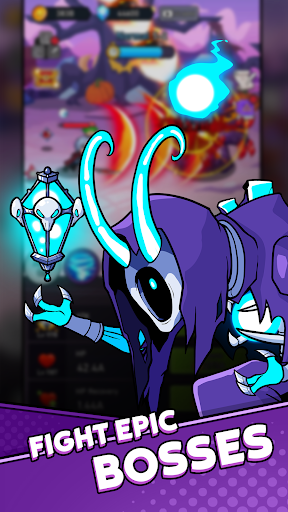Captura de pantalla de Warrior of Light: Idle RPG