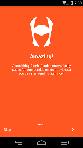 Astonishing Comic Reader Screenshot
