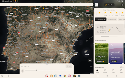 Captura de pantalla de Tiempo - The Weather Channel