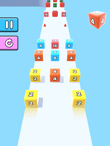 Captura de pantalla de Jelly Run 2048
