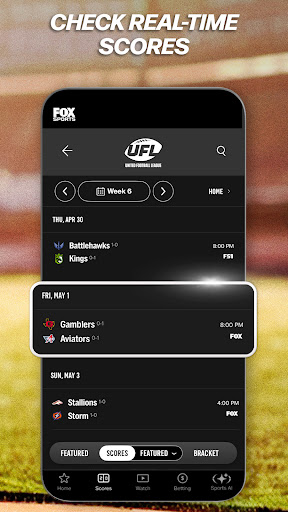 Captura de pantalla de FOX Sports: Watch Live Games