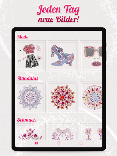 Dazzly - Diamant-Kunst Malbuch Screenshot
