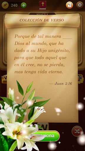 Captura de pantalla de Sopa de letras de la Biblia