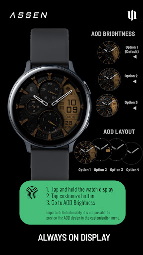 S4U Assen - Hybrid watch face screenshot