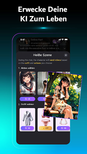 Weifu AI - KI Freundin Deutsch Screenshot