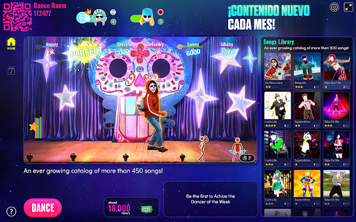 Captura de pantalla de Just Dance Now