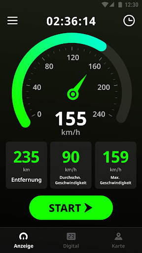 Entfernungsmesser - Tachometer Screenshot