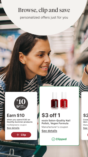 Captura de pantalla de Walgreens