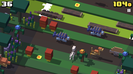 Captura de pantalla de Crossy Road