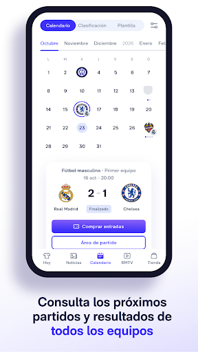 Captura de pantalla de Real Madrid