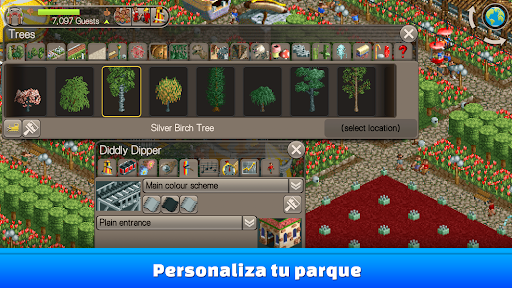 Captura de pantalla de RollerCoaster Tycoon® Classic