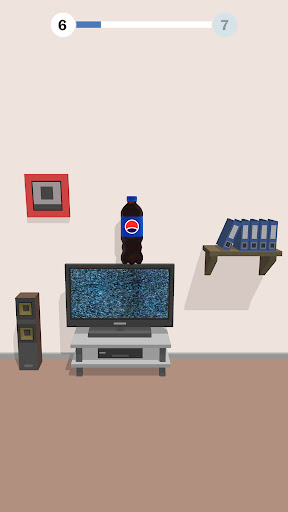 Captura de pantalla de Bottle Flip 3D - Toca y salta