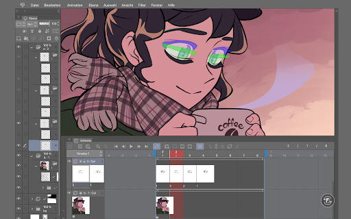 CLIP STUDIO PAINT Screenshot