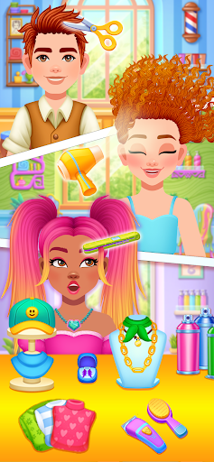 Hair Salon Games For Kids screenshot