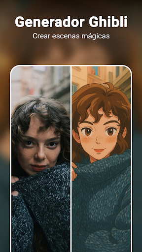 Captura de pantalla de Mejorador & generador fotos IA