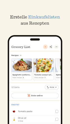 ReciMe: Rezeptmanager Screenshot