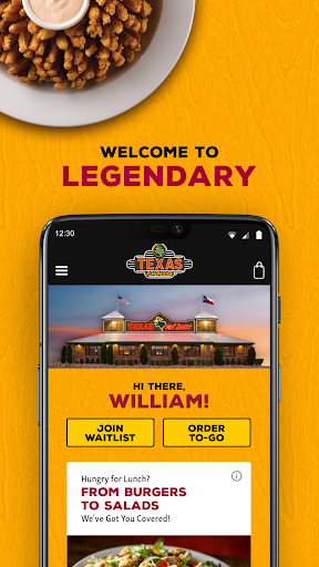 Captura de pantalla de Texas Roadhouse