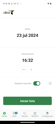 Captura de pantalla de eBird by Cornell Lab
