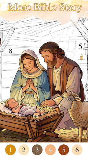 Bible Color Paint By Number screenshot
