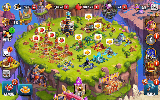 Captura de pantalla de Monster Legends