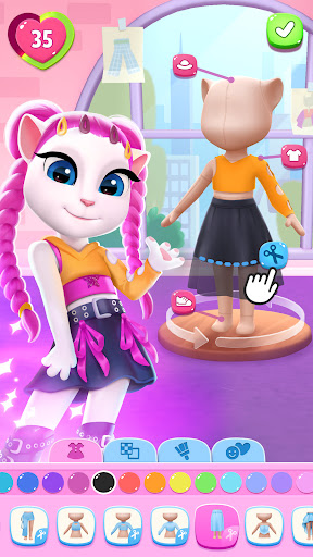 Captura de pantalla de My Talking Angela 2