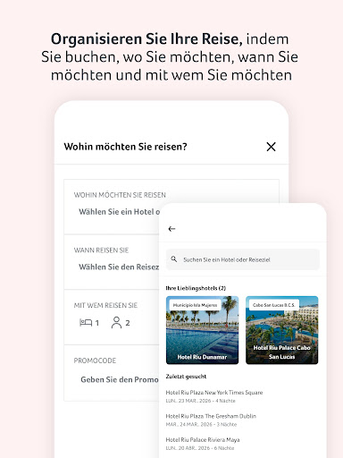 RIU Hotels & Resorts Screenshot
