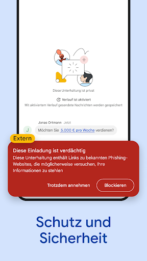 Google Chat Screenshot