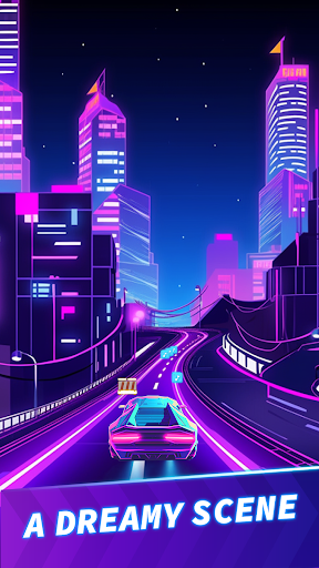 Captura de pantalla de coche carreras: juego música