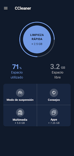 Captura de pantalla de CCleaner – Limpiador de Móvil