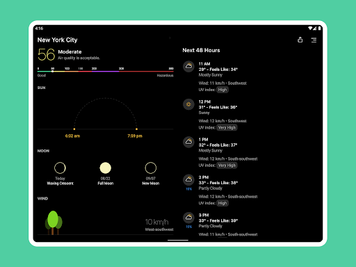 Captura de pantalla de Today Weather: Radar y Widgets