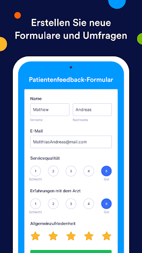 Jotform Formular & Umfrage Screenshot
