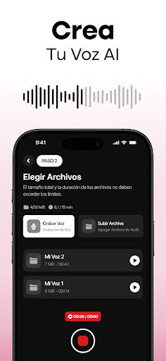 Captura de pantalla de MyTunes: Crear música con IA