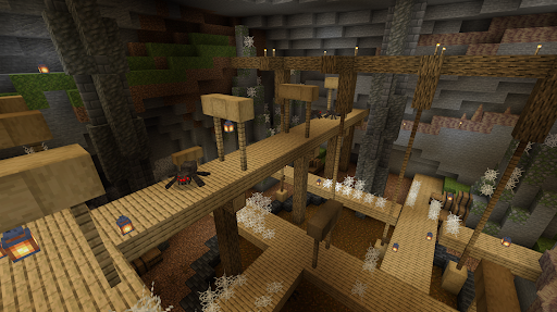 Captura de pantalla de Minecraft