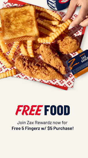 Captura de pantalla de Zaxbys