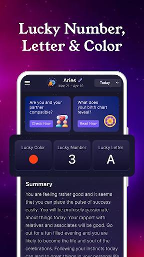 Captura de pantalla de Daily Horoscope Launcher