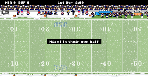 Captura de pantalla de Retro Bowl