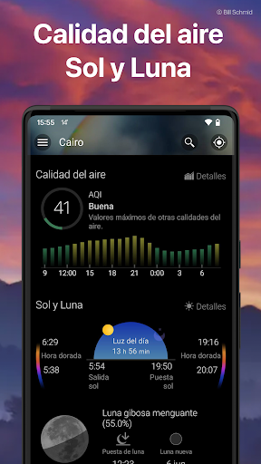 Captura de pantalla de Tiempo y widget - Weawow