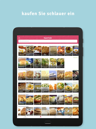 Supercook-Rezeptgenerator Screenshot