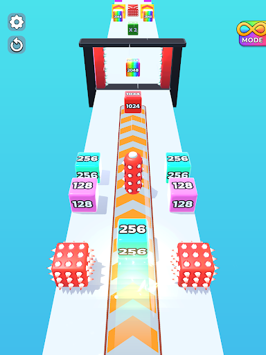 Captura de pantalla de Jelly Run 2048