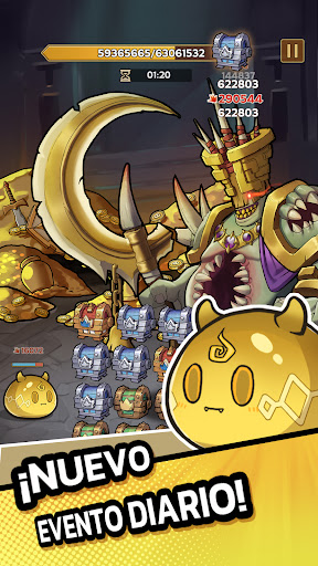 Captura de pantalla de Slime Castle: Torre de defensa