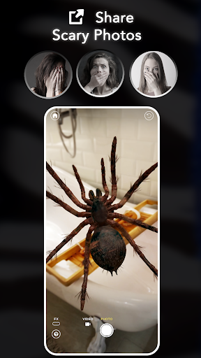 ARSpiders.com: Spider on Face screenshot