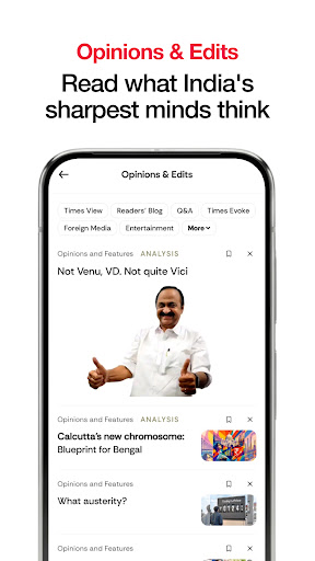 Captura de pantalla de TOI Breaking News App & ePaper