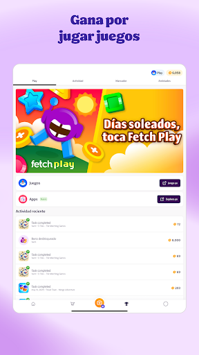 Captura de pantalla de Fetch: Premia tu vida