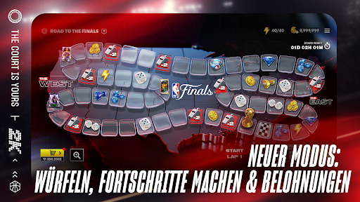 NBA 2K Mobile Basketball Spiel Screenshot