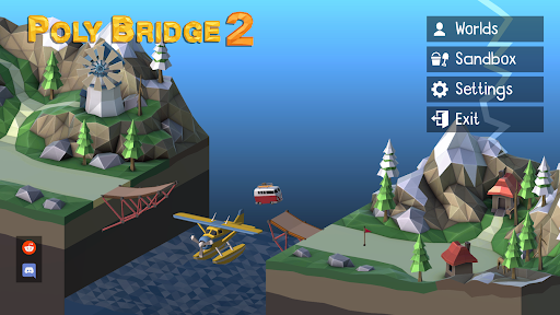 Captura de pantalla de Poly Bridge 2