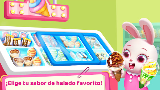 Captura de pantalla de El Supermercado del Panda Bebé