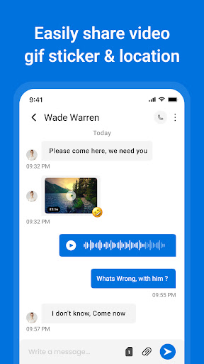 Captura de pantalla de Messages: Text Message, SMS